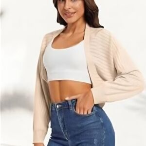 Genhoo Beige Knit Sweater